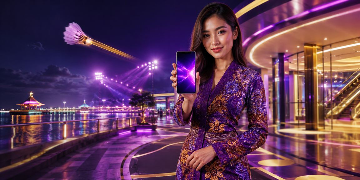 Tawaran bonus deposit pertama dengan tema batik Malaysia